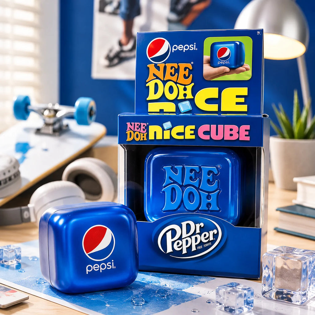 In Stock 2026 Needoh Squeeze Stress Relief Toy Sensory Fidget Cube Blind Box
