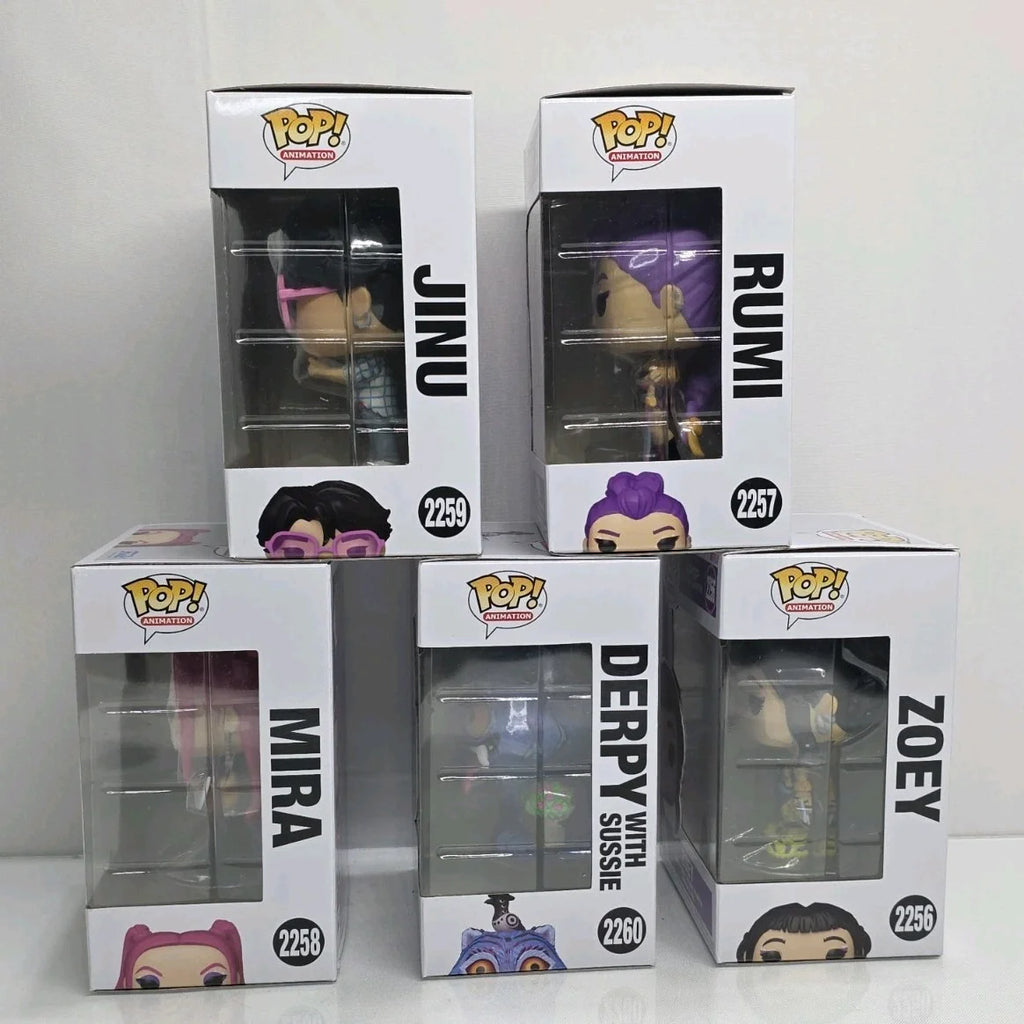 KPop Demon Hunters Zoey Figure Funko Pop! #2256 Official Authentic 4.1 inchs Limited Edition Figures KPop Fans Gift Model Toy