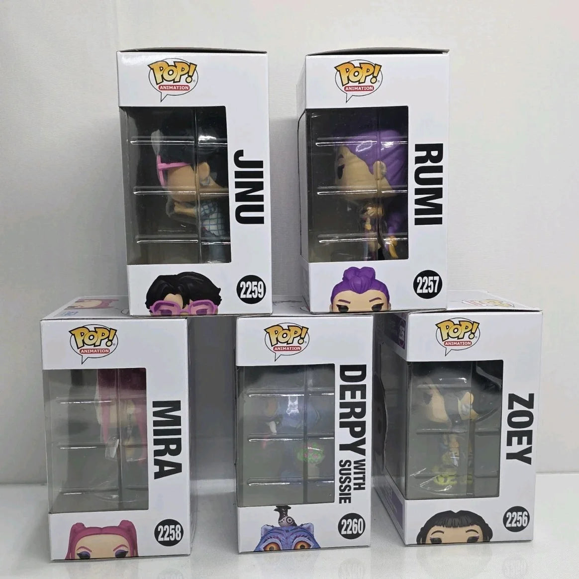 KPop Demon Hunters Zoey Figure Funko Pop! #2256 Official Authentic 4.1 inchs Limited Edition Figures KPop Fans Gift Model Toy