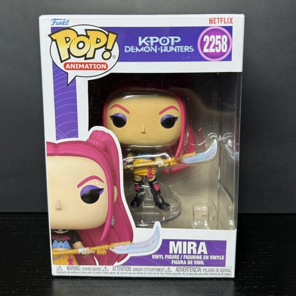 KPop Demon Hunters Zoey Figure Funko Pop! #2256 Official Authentic 4.1 inchs Limited Edition Figures KPop Fans Gift Model Toy