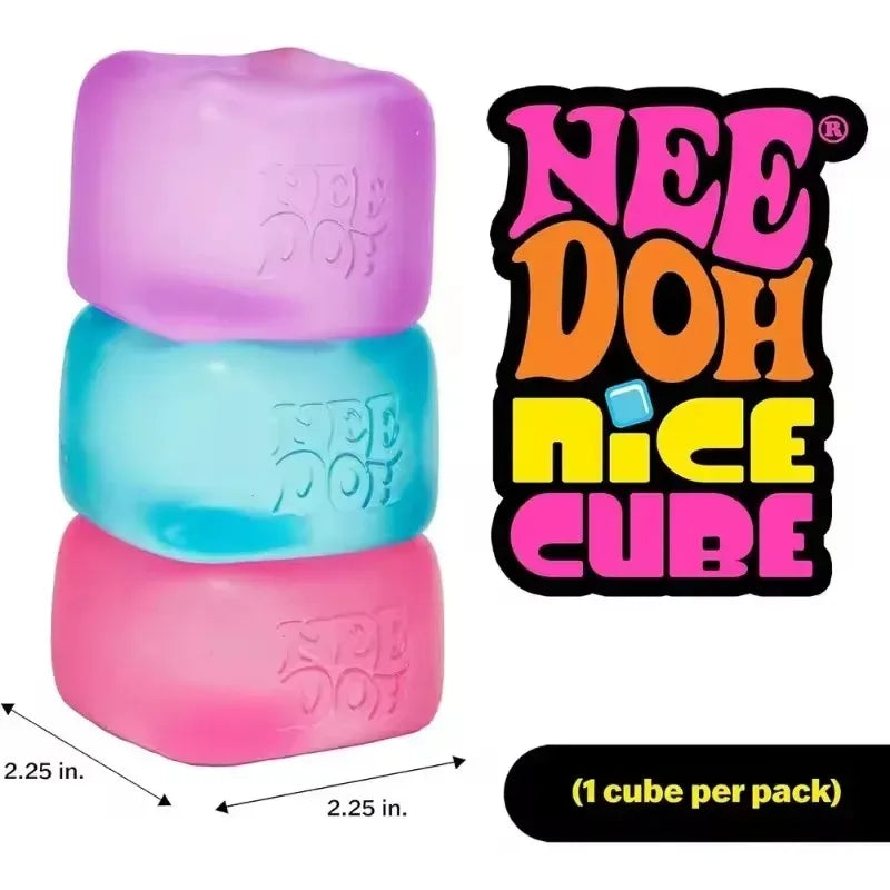 NeeDoh Squishy Schylling/ Atomic Stressabbau-Ball Squishies Blind Box/; Stressabbau-Spielzeug Sensorisches NeeDoh Fidget Toy Partygeschenk