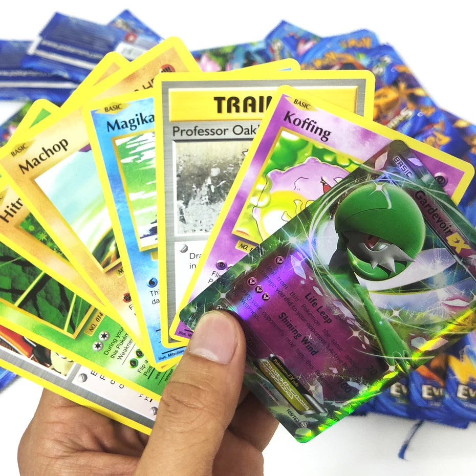 Neuheit 324 Stück Pokémon-Karten Sonne & Mond XY Evolution Pokémon Booster Box Sammelkarten-Spielzeug für Kinder