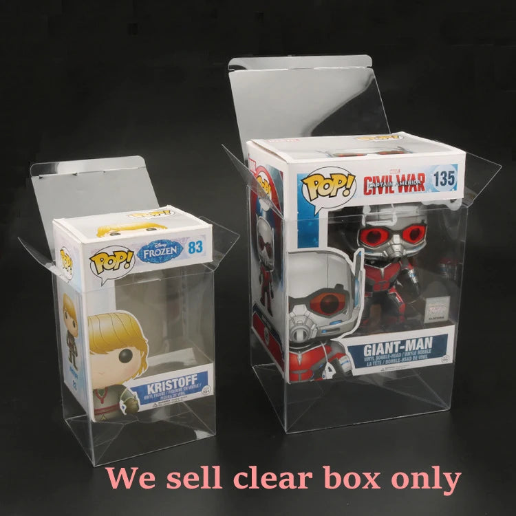 Transparent Clear box for Movie Moments box by hand for Funko pop series collection storage protective box