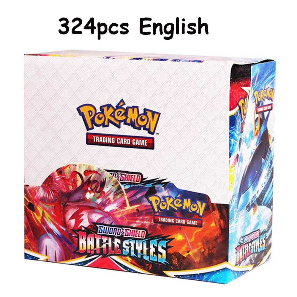 Neuheit 324 Stück Pokémon-Karten Sonne & Mond XY Evolution Pokémon Booster Box Sammelkarten-Spielzeug für Kinder
