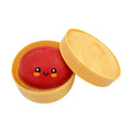 Realistic Giant Dumpling Squeeze Toy with Bamboo Steamer Soft TPR Dough Ball Decompression Fidget Toy Funny Creative Gift
