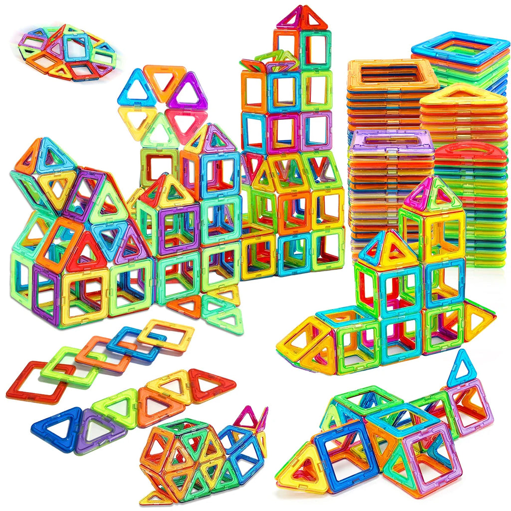 Magnetische Bausteine DIY Magnete Spielzeug mittlere Größe MINT-Spielzeug Konstruktionsspielzeug Lernspielzeug Magnetspielzeug
