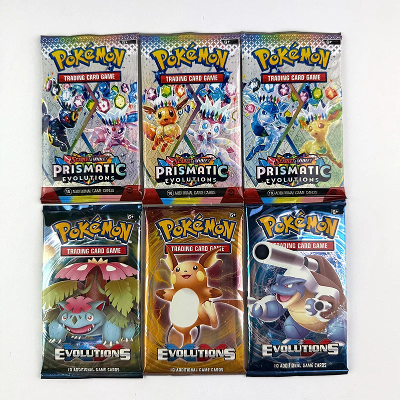 10/20 Stück Pokémon-Karte Prismatic 151 Evolutions Englische Booster Battle Pokémon-Kartenspiel Sammelkarten
