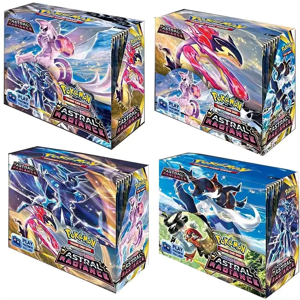 360 Stück Pokémon Destined Rivals Prismatic Evolutions Karten Stellar Crown 151 Ultra Prism englische Booster-Kampf-Geschenke