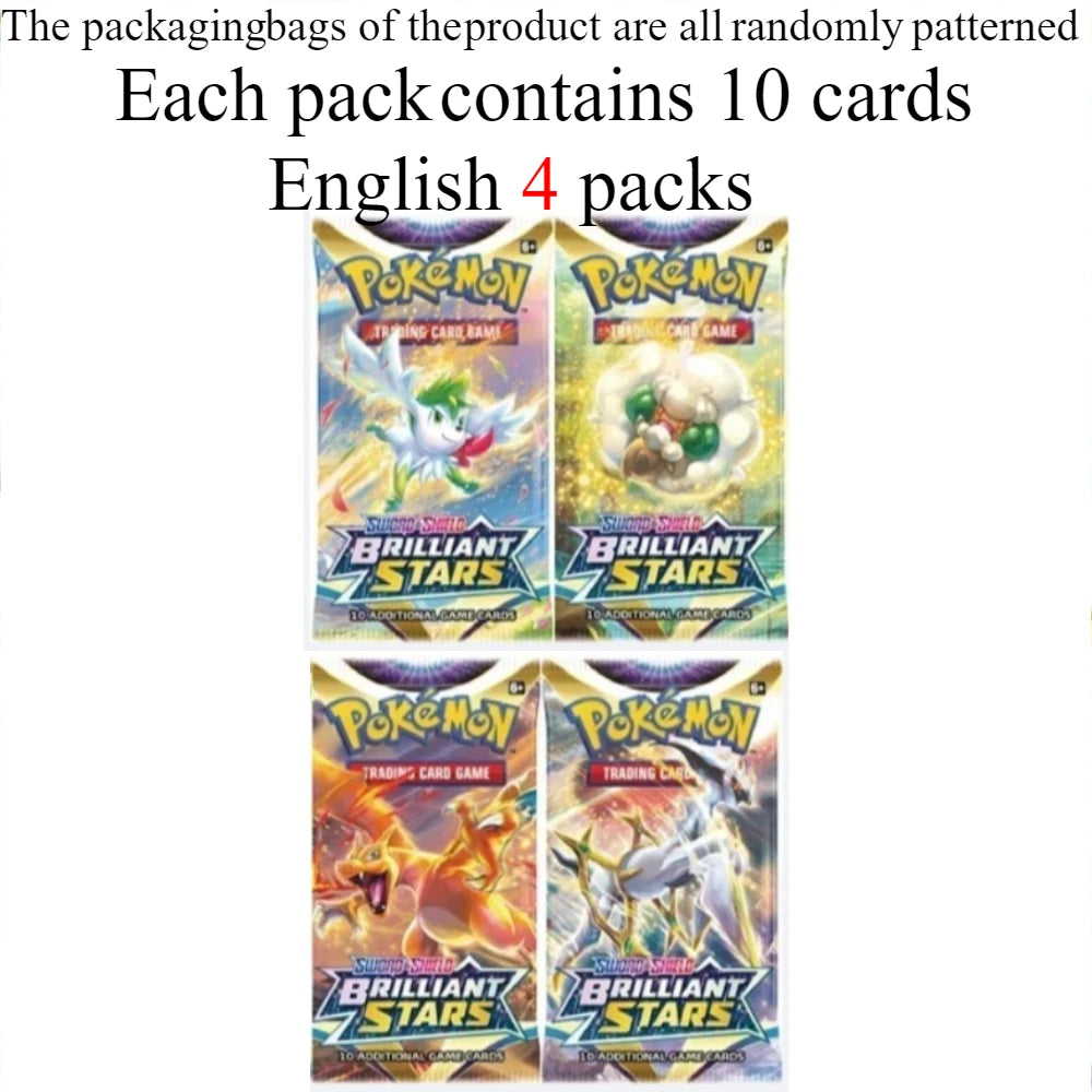 40/360Pcs Box Pokemon Karte Karmesin & Purpur Prismatic Evolutions Englisches Booster Battle Karten Sammelkarten Spielkarte