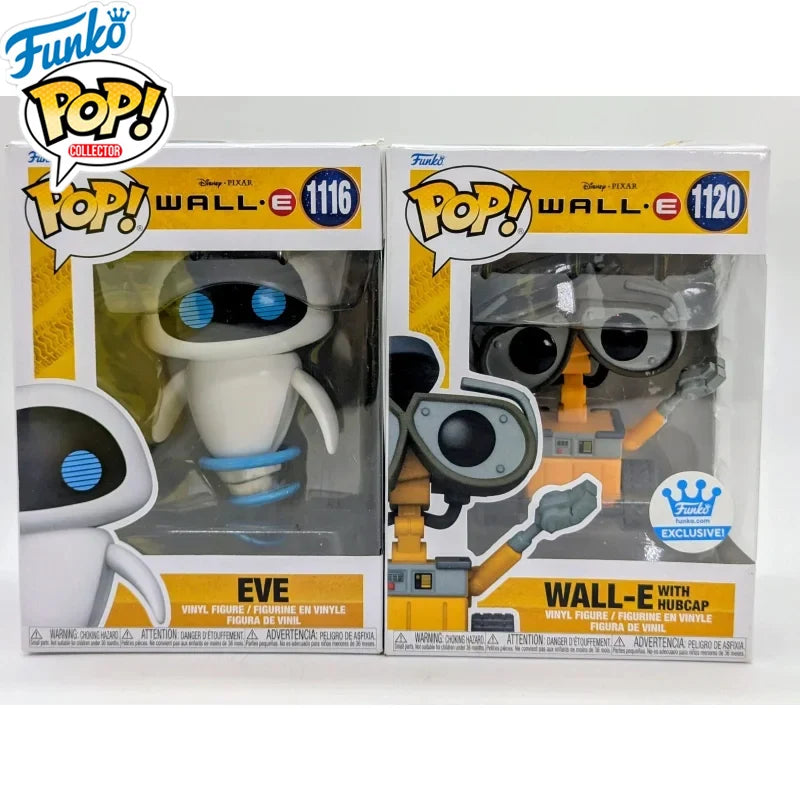 Funko Pop Original Disney Pixar Wall-E Eve Official Genuine Action Doll Model #1116 Vinyl Sculpture Dolls Limited Collection