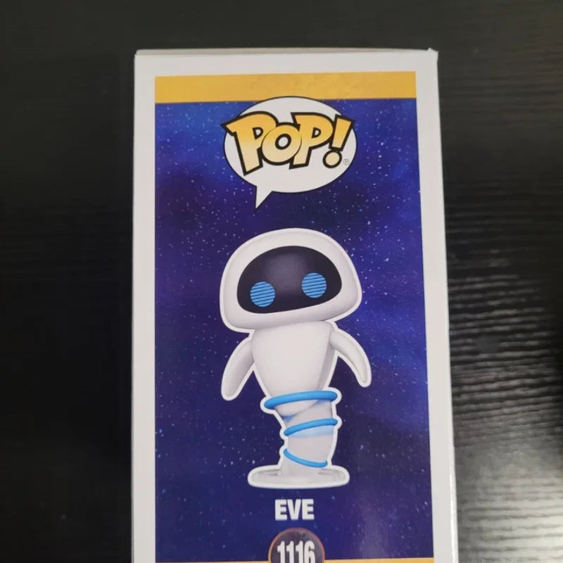 Funko Pop Original Disney Pixar Wall-E Eve Official Genuine Action Doll Model #1116 Vinyl Sculpture Dolls Limited Collection