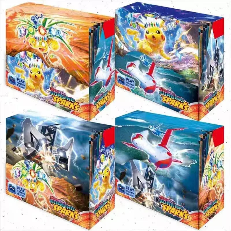 360 Stück Pokémon Destined Rivals Prismatic Evolutions Karten Stellar Crown 151 Ultra Prism englische Booster-Kampf-Geschenke
