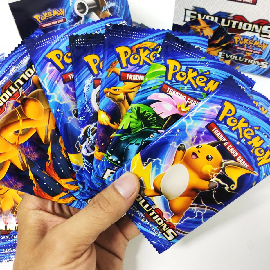Neuheit 324 Stück Pokémon-Karten Sonne & Mond XY Evolution Pokémon Booster Box Sammelkarten-Spielzeug für Kinder