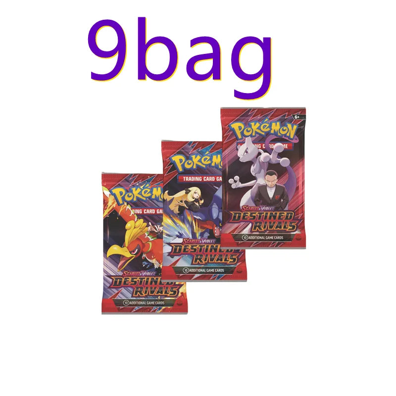 360 Stück Pokémon Destined Rivals Prismatic Evolutions Karten Stellar Crown 151 Ultra Prism englische Booster-Kampf-Geschenke