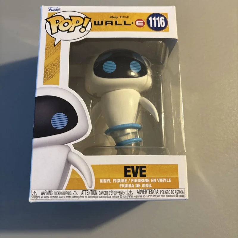 Funko Pop Original Disney Pixar Wall-E Eve Official Genuine Action Doll Model #1116 Vinyl Sculpture Dolls Limited Collection