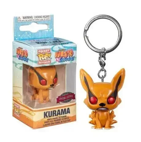 Funko POP NARUTOs Pain Kurama Sasuke Kakashi Minato Namikaze Itachi with Crows Sasuke Uchiha Pocket Keychain Model Toys Gifts