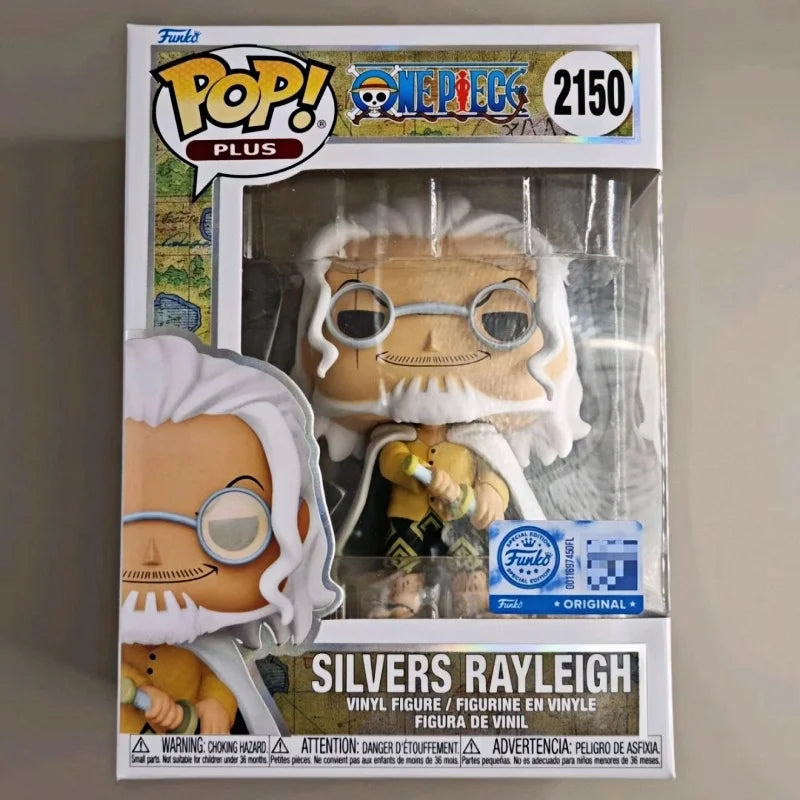 Funko Pop! Original One Piece Monkey D. Luffy Gear 5 #2177 Vinyl Figure Anime Collectible Model Toy Birthday Gift for Fans