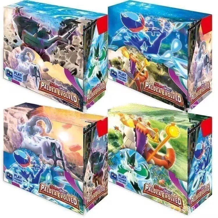 360 Stück Pokémon Destined Rivals Prismatic Evolutions Karten Stellar Crown 151 Ultra Prism englische Booster-Kampf-Geschenke
