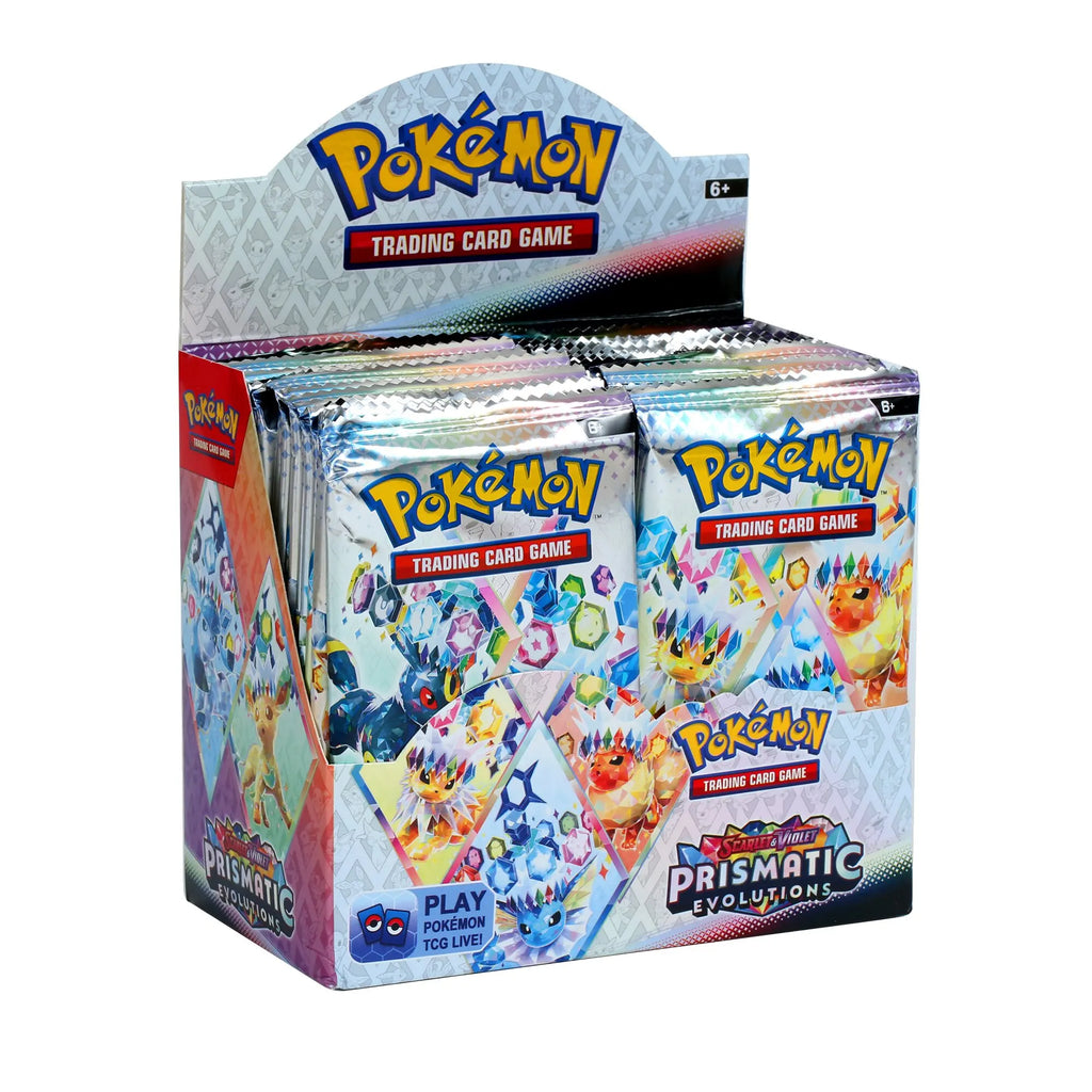 360 Stück Pokémon Destined Rivals Prismatic Evolutions Karten Stellar Crown 151 Ultra Prism englische Booster-Kampf-Geschenke