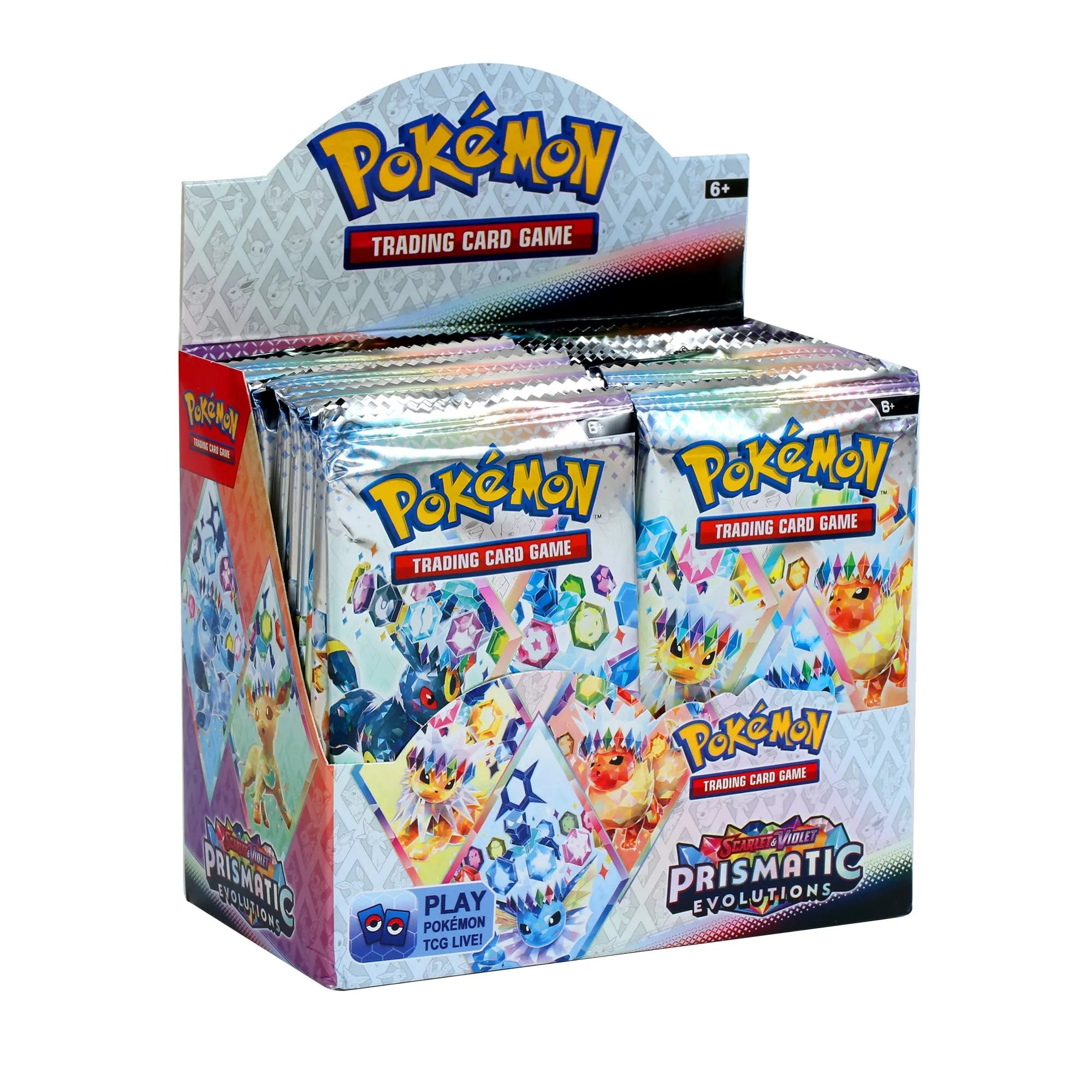 360 Stück Pokémon Destined Rivals Prismatic Evolutions Karten Stellar Crown 151 Ultra Prism englische Booster-Kampf-Geschenke
