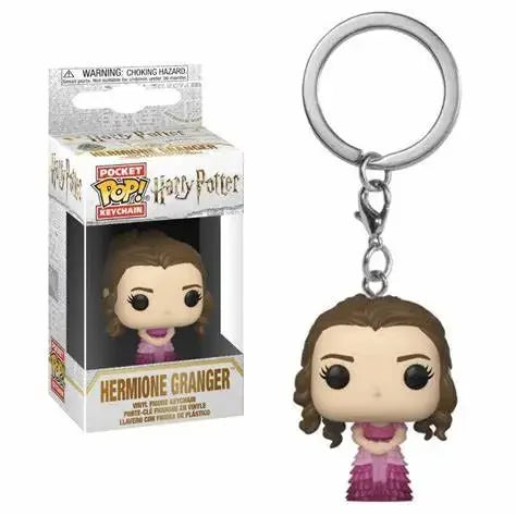 Funko Pop Harri Hermione Granger Rubeus Hagrid Ron Weasley Potter Keychain Toy Vinyl Figures Pocket Pop Keychain Collection Toys