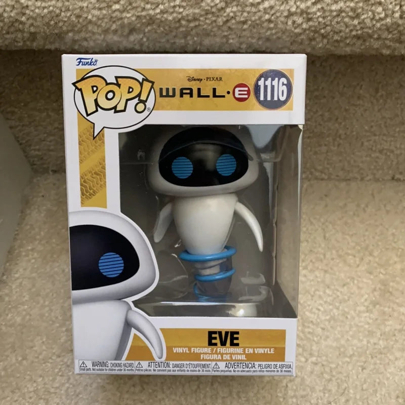Funko Pop Original Disney Pixar Wall-E Eve Official Genuine Action Doll Model #1116 Vinyl Sculpture Dolls Limited Collection