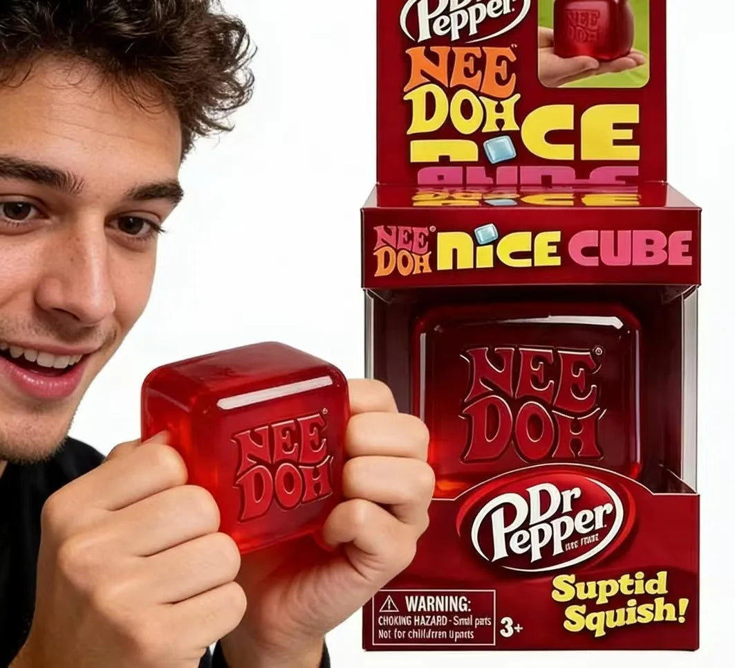 In Stock 2026 Needoh Squeeze Stress Relief Toy Sensory Fidget Cube Blind Box