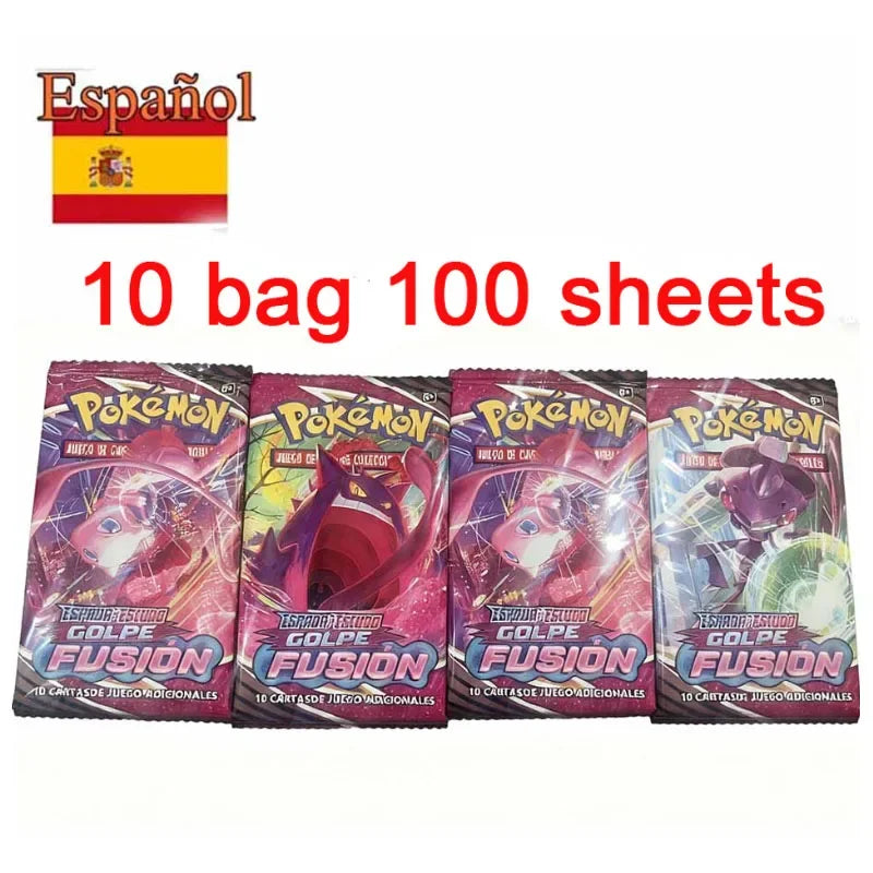 MEGA ENTWICKLUNG 42tlg. Pokémon Karten Kampfspielzeug Verlorene Herkunft Pokemons Box mit Pikachu Anime Bank Pokémon Sammelkarten für Kinder