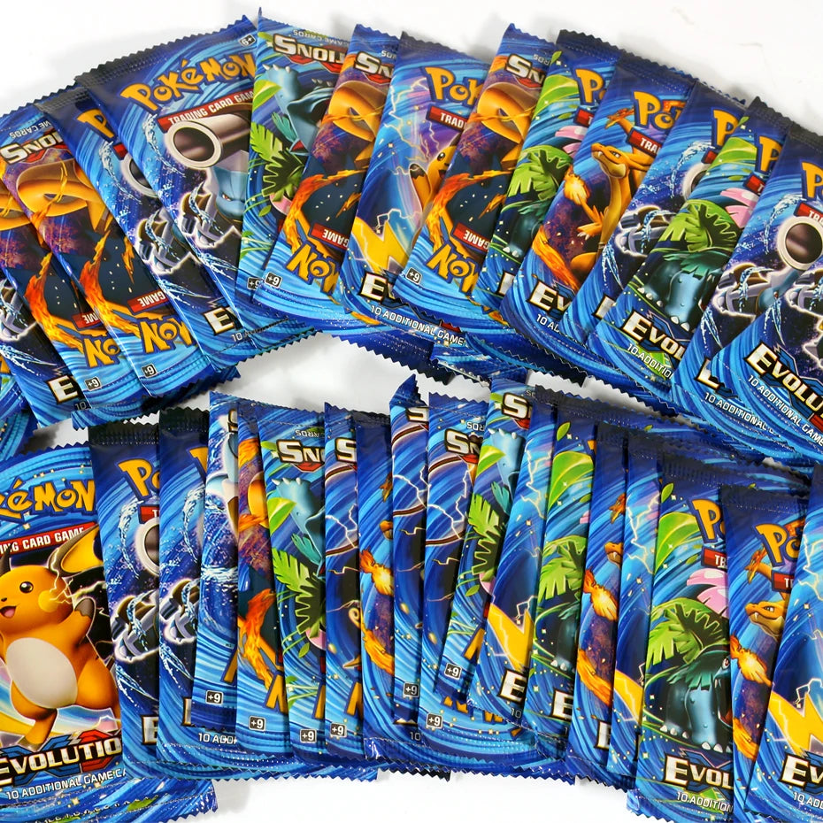 Neuheit 324 Stück Pokémon-Karten Sonne & Mond XY Evolution Pokémon Booster Box Sammelkarten-Spielzeug für Kinder