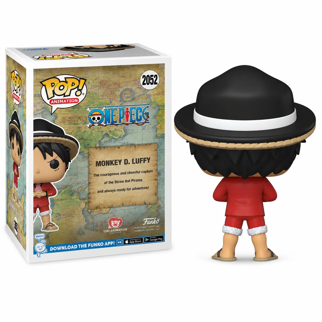 Original Funko Pop! Animation: OP - Monkey D. Luffy - (Whole Cake) - One Piece - Collectible Vinyl Figure 88259