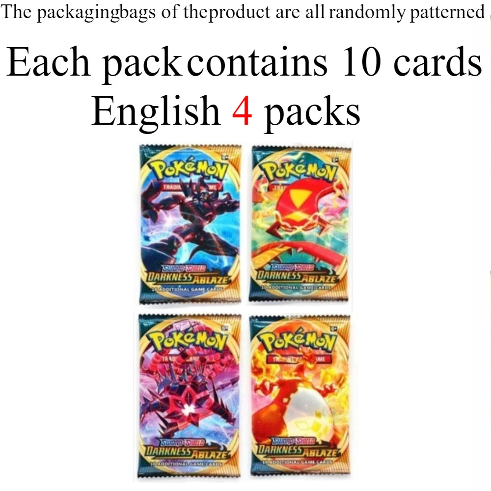 40/360Pcs Box Pokemon Karte Karmesin & Purpur Prismatic Evolutions Englisches Booster Battle Karten Sammelkarten Spielkarte