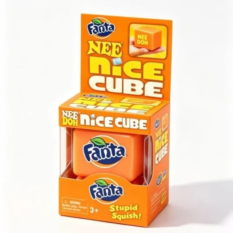 In Stock 2026 Needoh Squeeze Stress Relief Toy Sensory Fidget Cube Blind Box