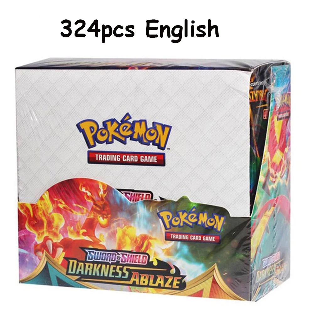 Neuheit 324 Stück Pokémon-Karten Sonne & Mond XY Evolution Pokémon Booster Box Sammelkarten-Spielzeug für Kinder