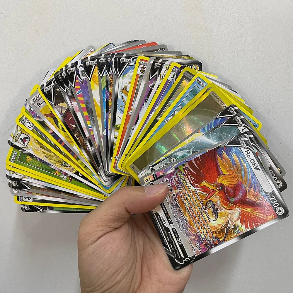 MEGA EVOLUTION 42pcs Pokemon Cards Battle Toys Lost Origin Pokemons Box with Pikachu Anime Bank Pokemon Game Cards  for Childre