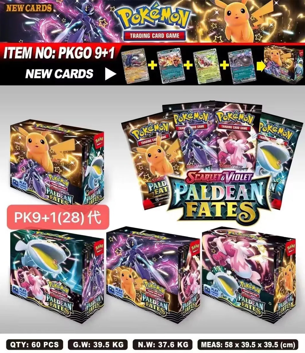 360 Stück Pokémon Destined Rivals Prismatic Evolutions Karten Stellar Crown 151 Ultra Prism englische Booster-Kampf-Geschenke