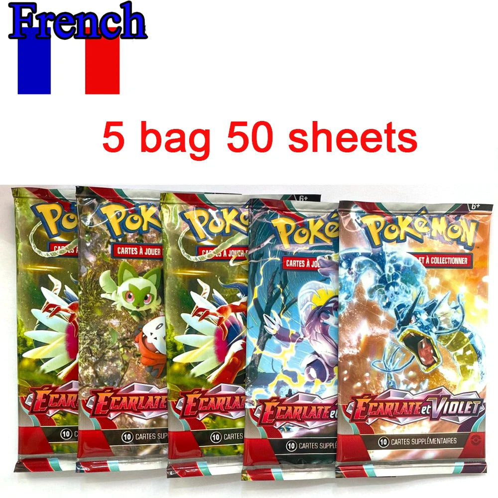 MEGA EVOLUTION 42pcs Pokemon Cards Battle Toys Lost Origin Pokemons Box with Pikachu Anime Bank Pokemon Game Cards  for Childre