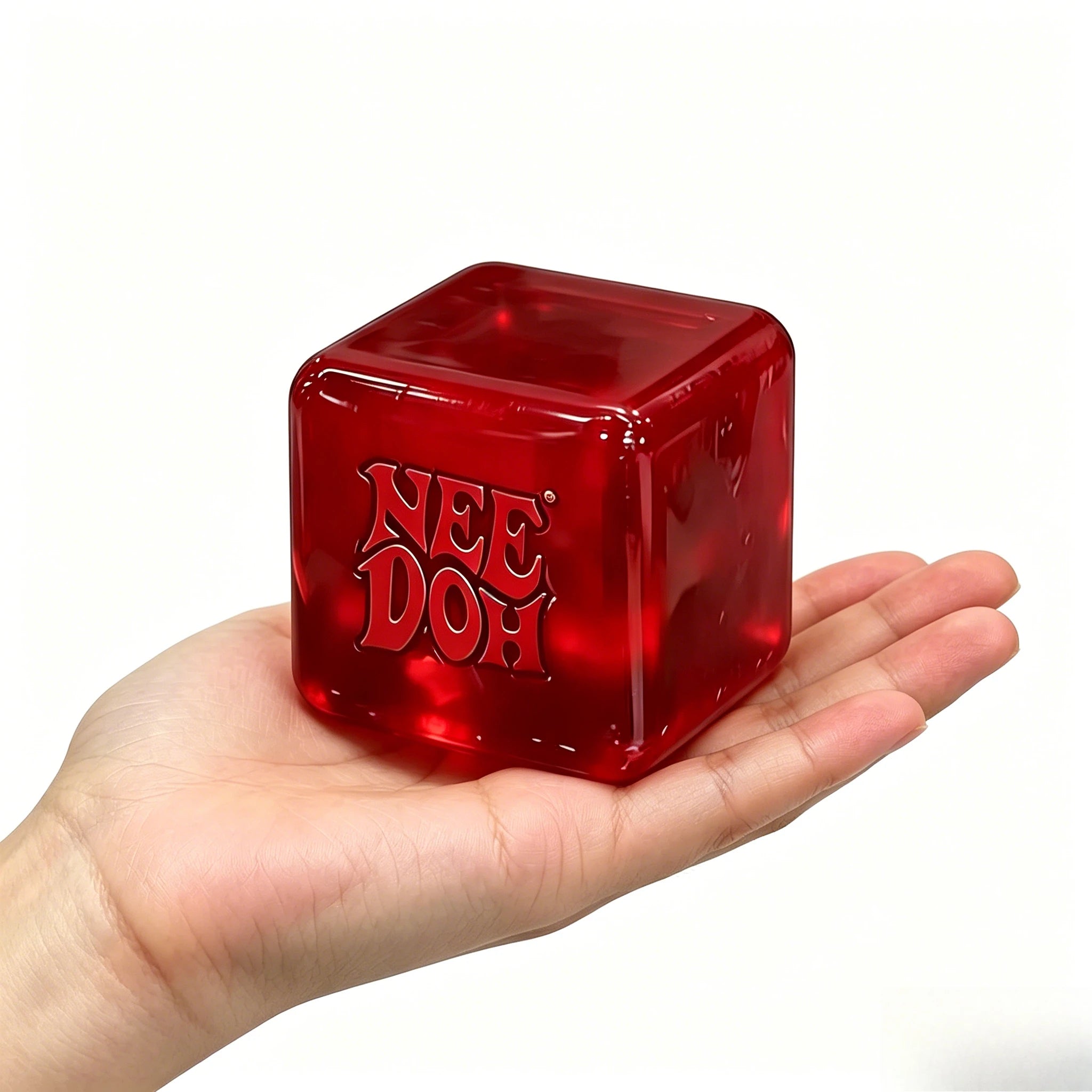 @New Schylling Needoh Nice Sensory Squeezing Toy Cube for Stress relief and Fingertip Release Toy for Pinching and Playing