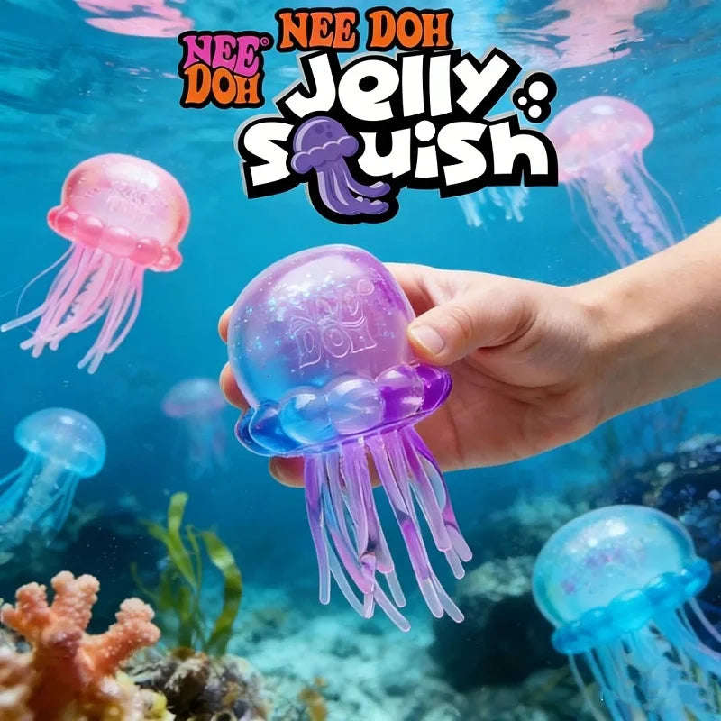 NeeDoh Squishy Schylling/ Atomic Stressabbau-Ball Squishies Blind Box/; Stressabbau-Spielzeug Sensorisches NeeDoh Fidget Toy Partygeschenk
