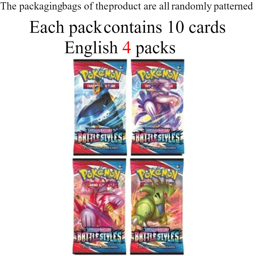 40/360Pcs Box Pokemon Karte Karmesin & Purpur Prismatic Evolutions Englisches Booster Battle Karten Sammelkarten Spielkarte