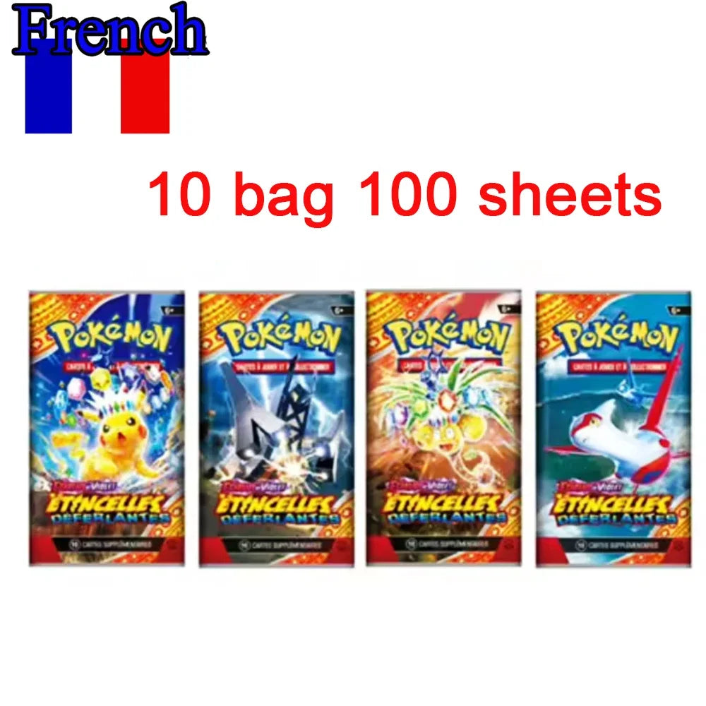 MEGA EVOLUTION 42pcs Pokemon Cards Battle Toys Lost Origin Pokemons Box with Pikachu Anime Bank Pokemon Game Cards  for Childre