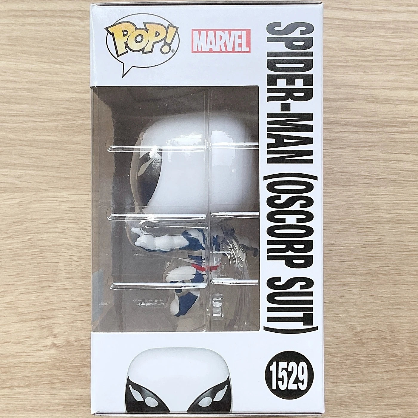 Funko Pop! Spider Man Oscorp Suit Vinyl Figure #1529 Official Licensed Limited Edition Statue Anime Marvel Gift for Fans