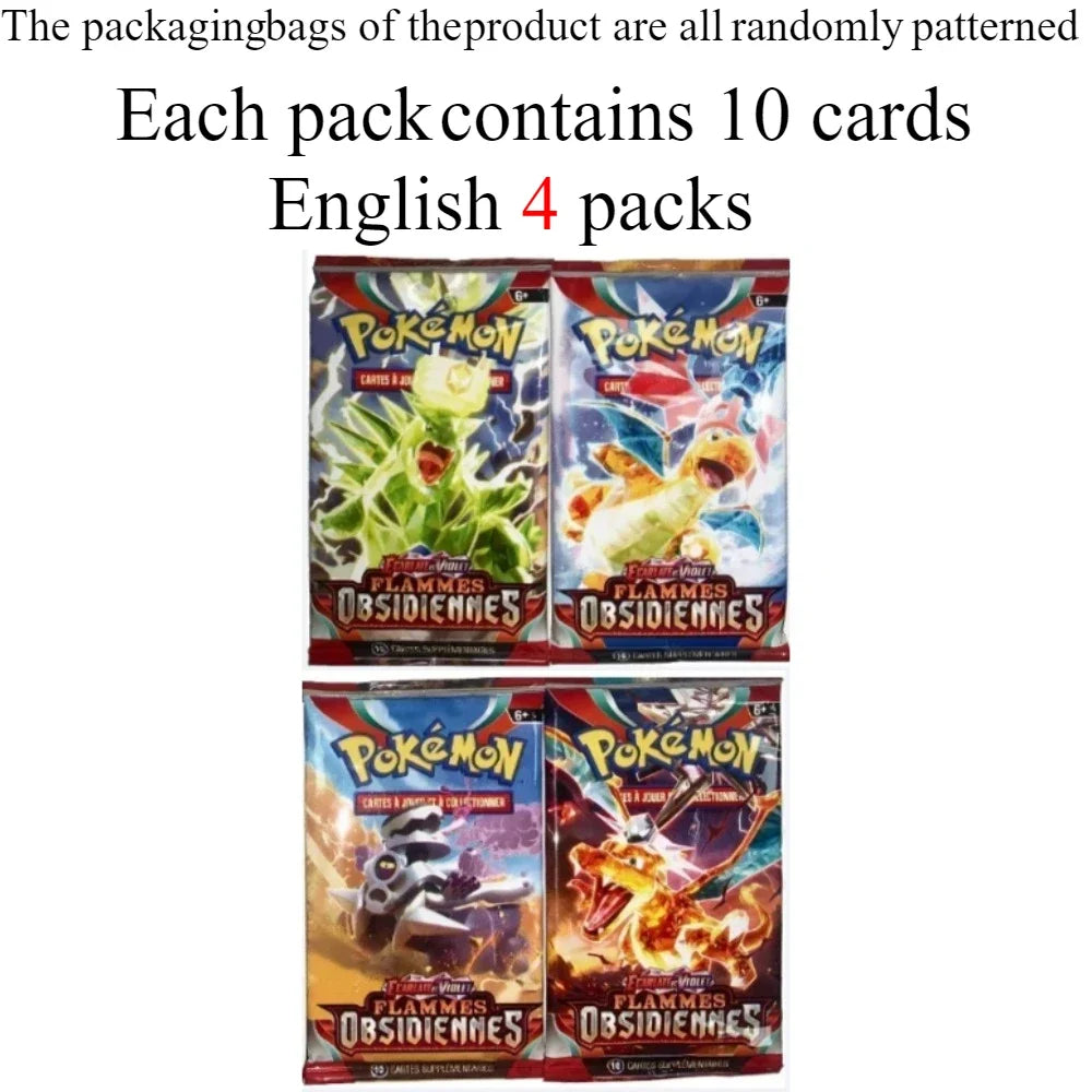 40/360Pcs Box Pokemon Karte Karmesin & Purpur Prismatic Evolutions Englisches Booster Battle Karten Sammelkarten Spielkarte