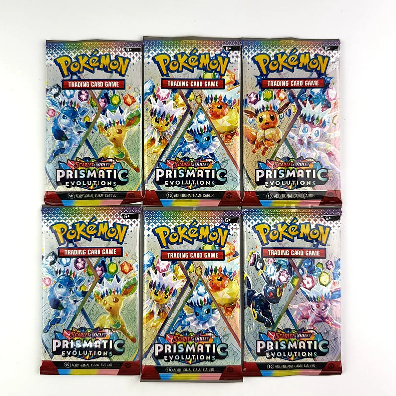 10/20 Stück Pokémon-Karte Prismatic 151 Evolutions Englische Booster Battle Pokémon-Kartenspiel Sammelkarten