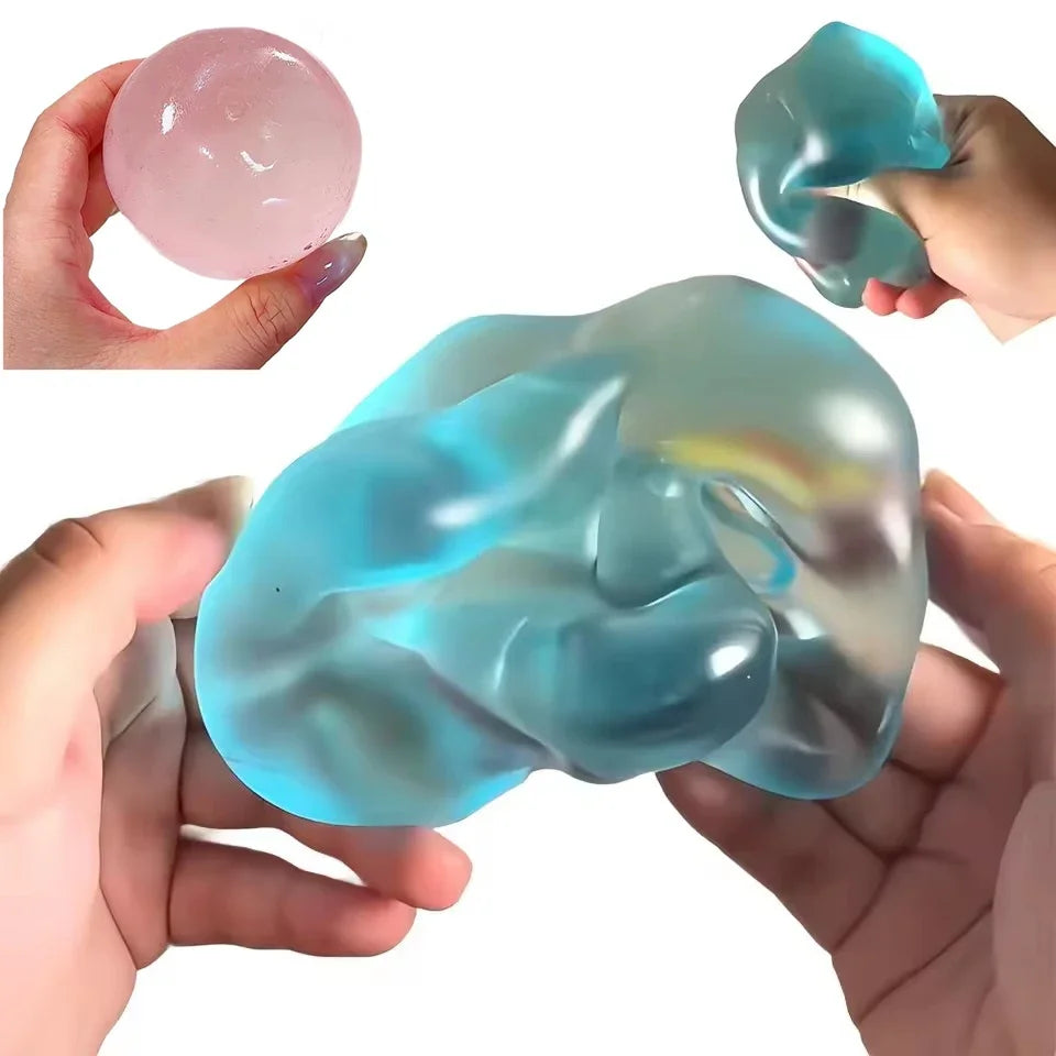 Blaue Malzzucker Squishy Spielzeuge Anti Stress Sensorik Fidgets Spielzeug Weiche simulierte transparente blaue Malzzucker Slow-Rebound Dekompression Spielzeug