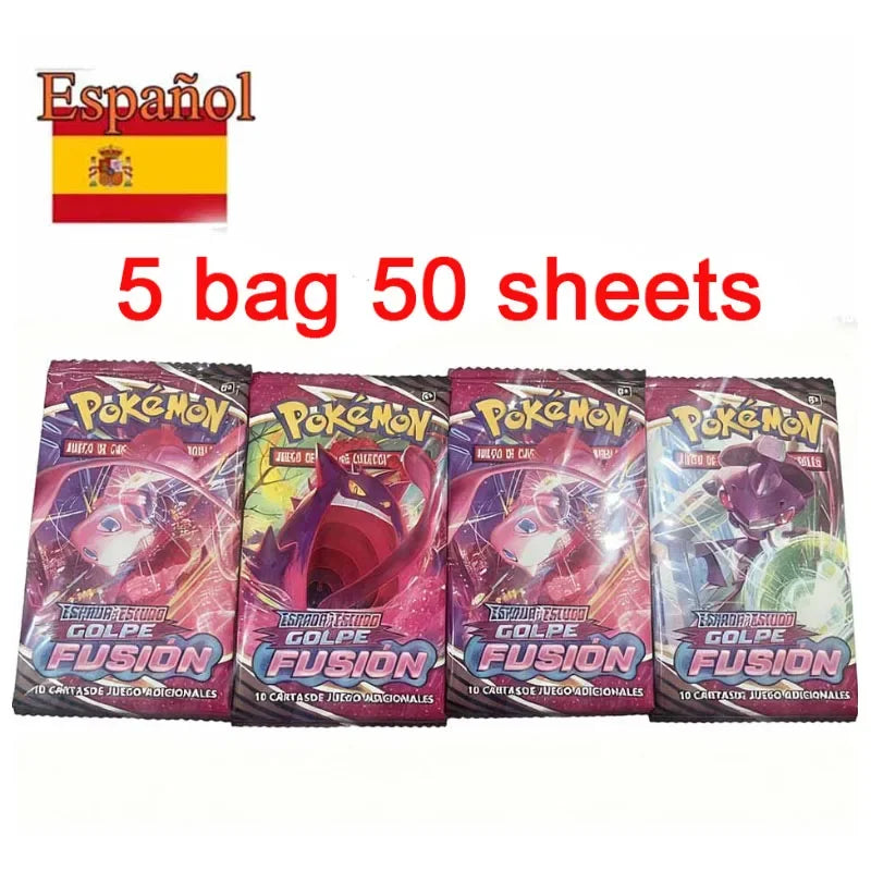 MEGA ENTWICKLUNG 42tlg. Pokémon Karten Kampfspielzeug Verlorene Herkunft Pokemons Box mit Pikachu Anime Bank Pokémon Sammelkarten für Kinder