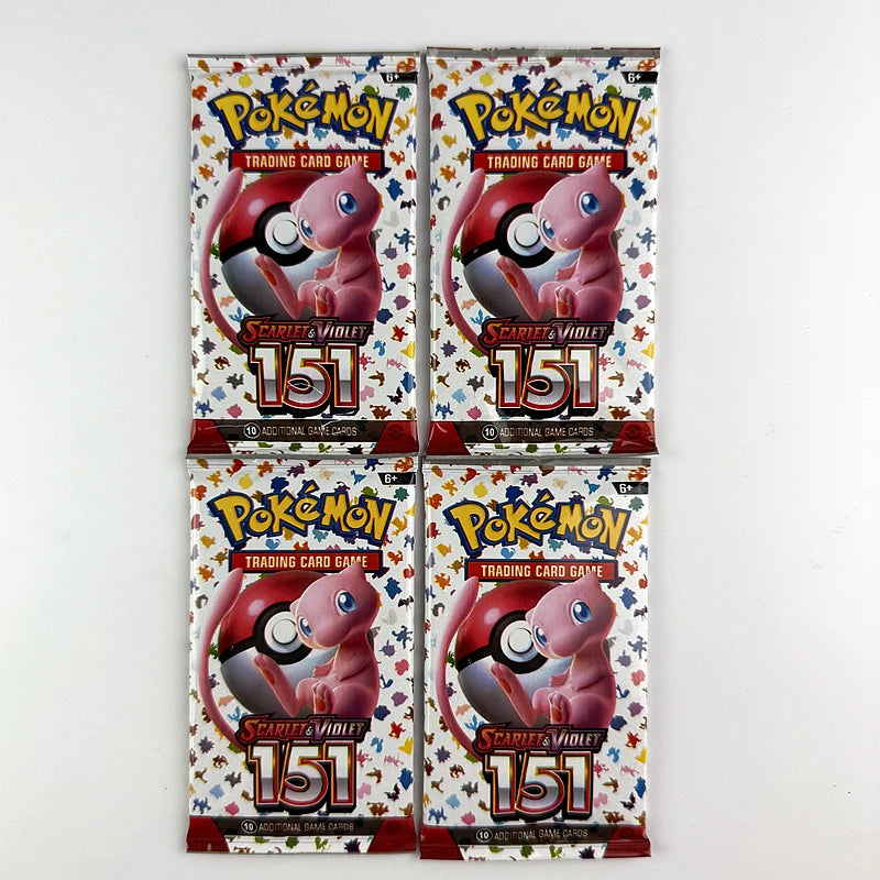 10/20 Stück Pokémon-Karte Prismatic 151 Evolutions Englische Booster Battle Pokémon-Kartenspiel Sammelkarten