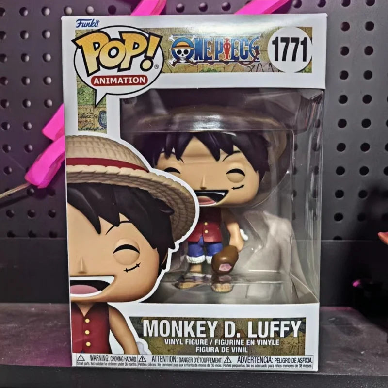 Funko Pop! Original One Piece Monkey D. Luffy Gear 5 #2177 Vinyl Figure Anime Collectible Model Toy Birthday Gift for Fans