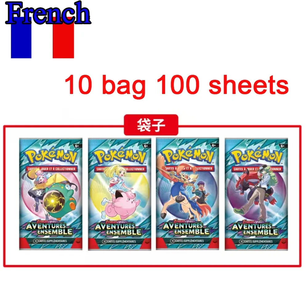 MEGA ENTWICKLUNG 42tlg. Pokémon Karten Kampfspielzeug Verlorene Herkunft Pokemons Box mit Pikachu Anime Bank Pokémon Sammelkarten für Kinder