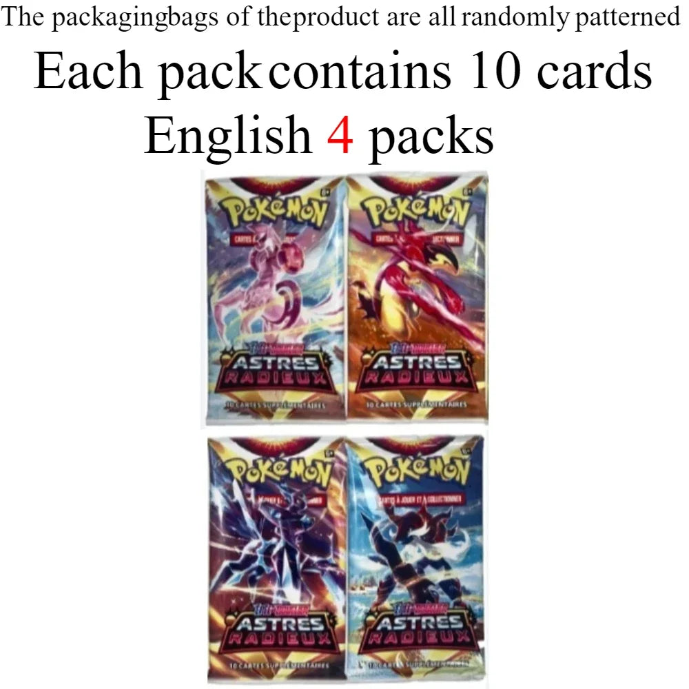 40/360Pcs Box Pokemon Karte Karmesin & Purpur Prismatic Evolutions Englisches Booster Battle Karten Sammelkarten Spielkarte