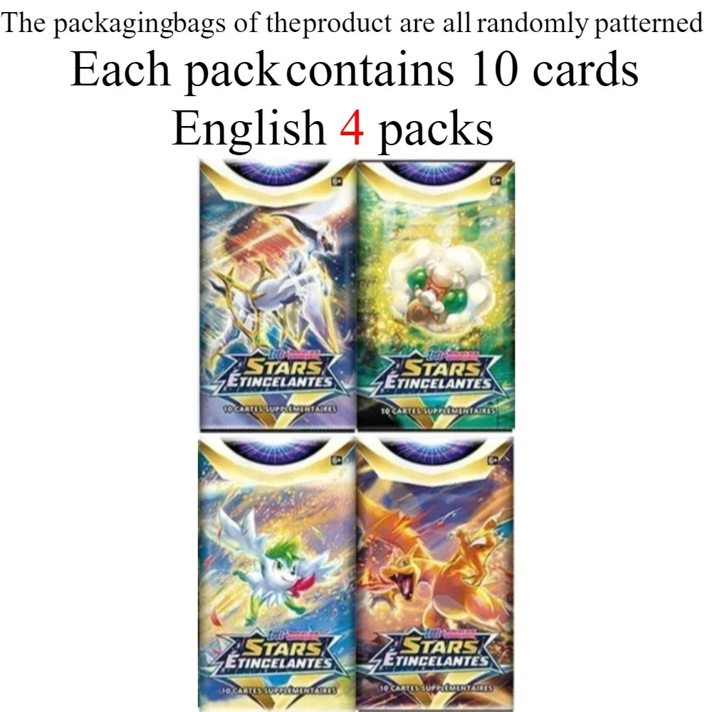 40/360Pcs Box Pokemon Karte Karmesin & Purpur Prismatic Evolutions Englisches Booster Battle Karten Sammelkarten Spielkarte